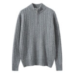 Light Luxury Autumn Winter Women Sweater Elegant Lady 100% Cashmere Knitted Pullover New Fashion Female Long Sleeve Clothing Top